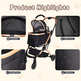 Pet Stroller For Dogs And Cats