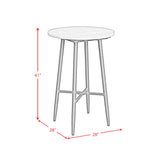 Bayhill - Bar Table - Black / Light Brown