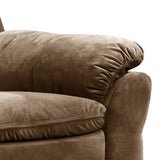 Electric Recliner Chair With USB Port And Gentle Lumbar Massage - Brown