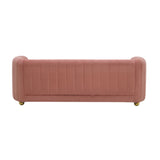 Sofa With Accents And Removable Cushions