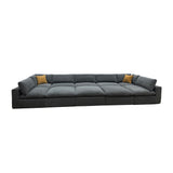 Custom Configuration Modular Sectional & Toss Pillows