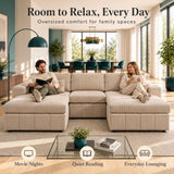 Modular Sectional Sofa, Reversible Set
