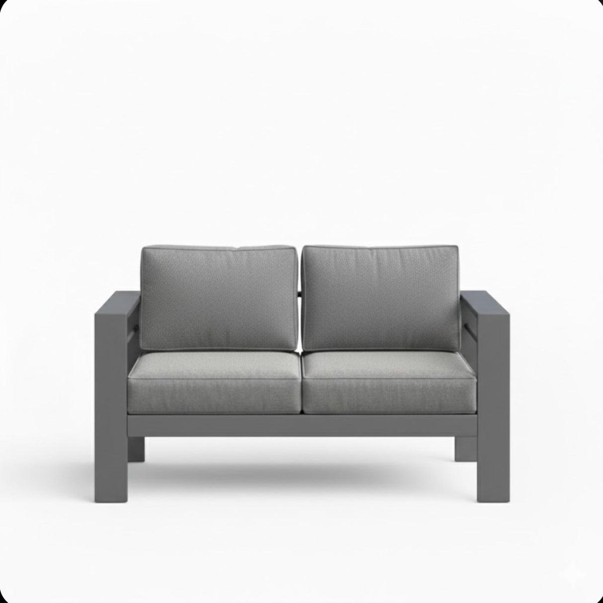 Outdoor Patio Set, All-Weather With Thick Cushions