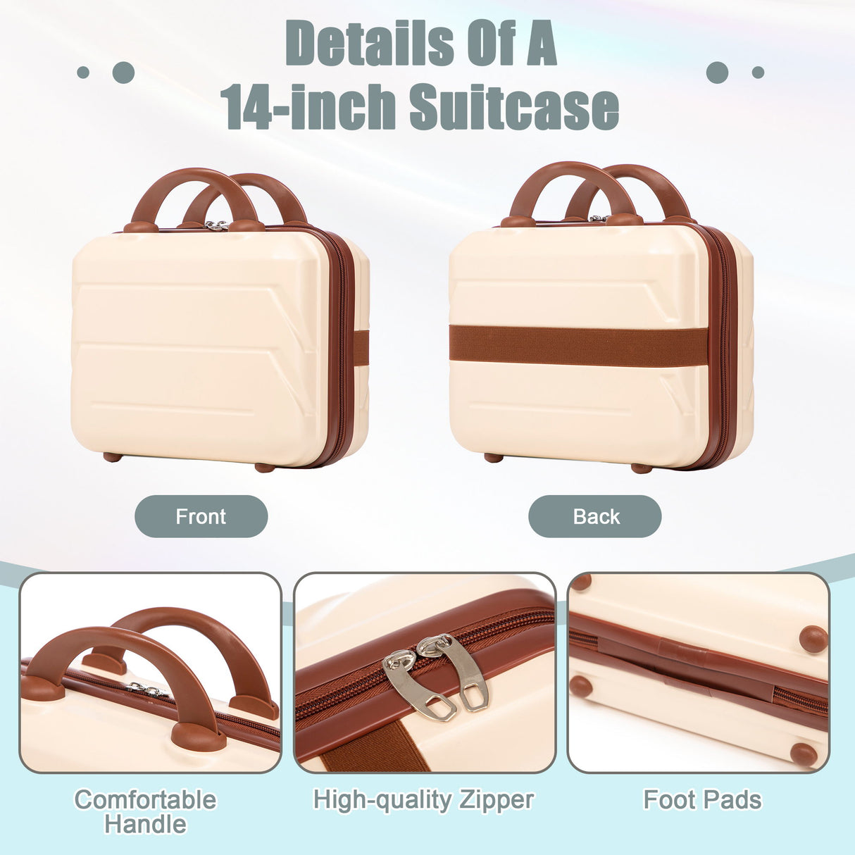 Spinner Luggage Set With Combination Lock