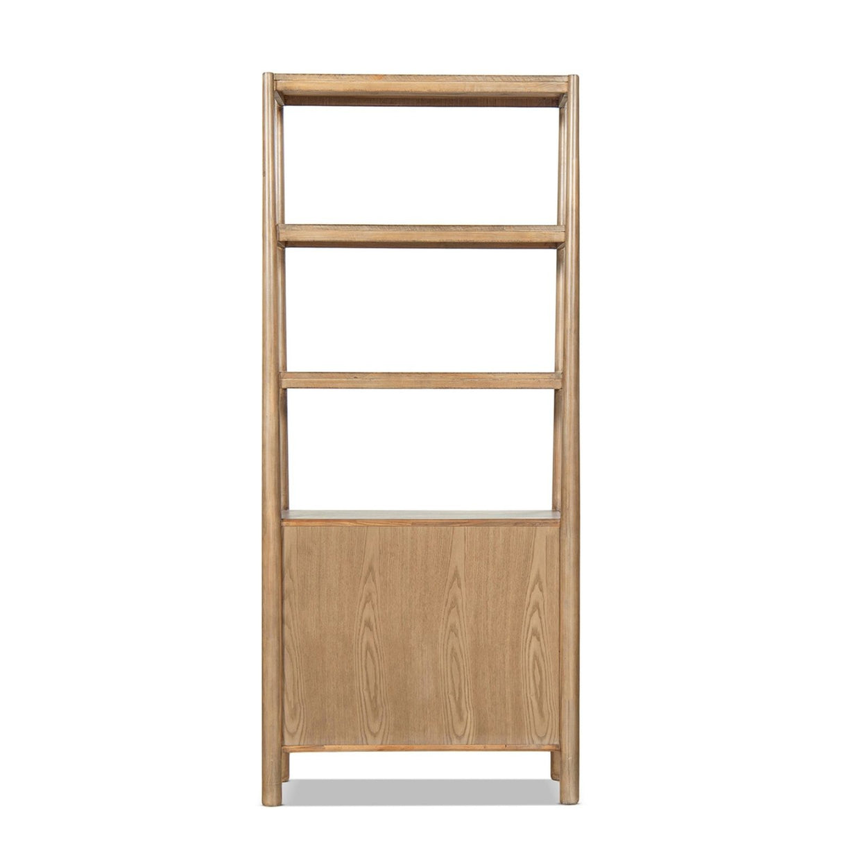 Nolan - Bookcase With Lower Cabinet - Natural