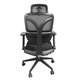 Zero Gravity Ergonomic Office Chair With 145° Recline, 3D Headrest - Black