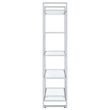 Colfax - 5 Shelf Bookshelf - Clear