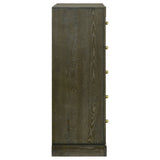 Harbington - 5 Drawer Chest - Chocolate