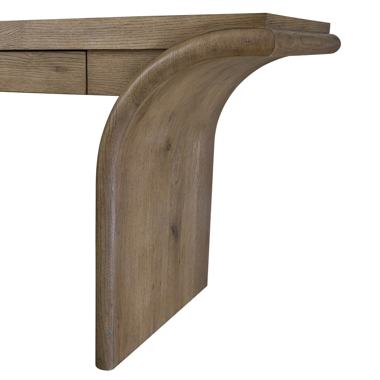 Pagosa - Waterfall Accent Desk - English Knotty Oak