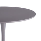 Mid-Century Tulip Table With Round Top, Pedestal Base