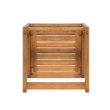 Ashwell - Acacia Wood Side Table - Teak