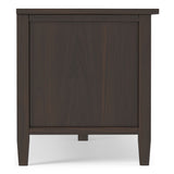 Warm Shaker - Low TV Media Stand - Brown