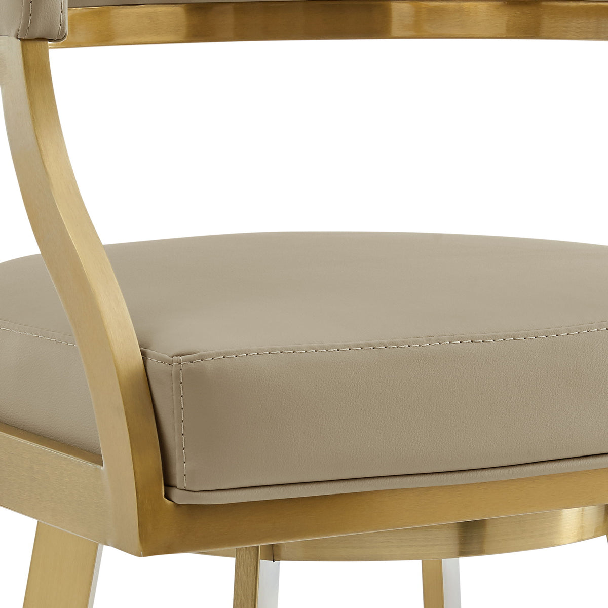 Saturn - Bar Height Bar Stool - Gold