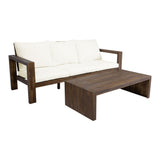 3 Seater Patio Set, Outdoor Sofa & Coffee Table Set