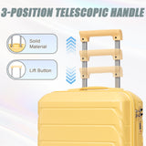 Spinner Luggage Set With Combination Lock