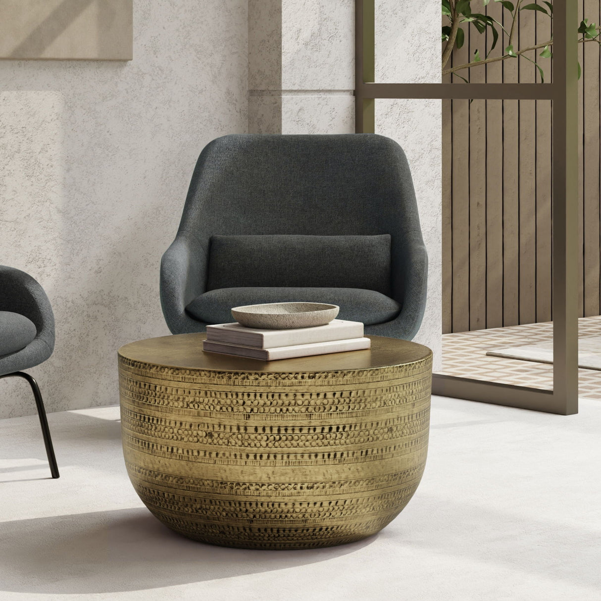 Johnsen - Handcrafted Metal Coffee Table