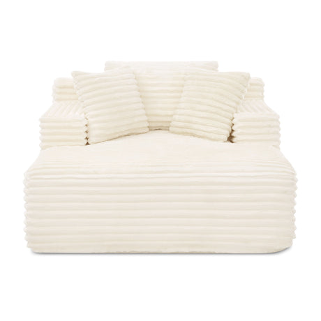 Chaise Lounge Sofa Bed With Deep Seat For Living Room