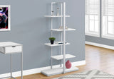 Bookshelf, Bookcase, Etagere, 5 Tie For Office, Contemporary & Modern - Etageres - Alpine Outlets