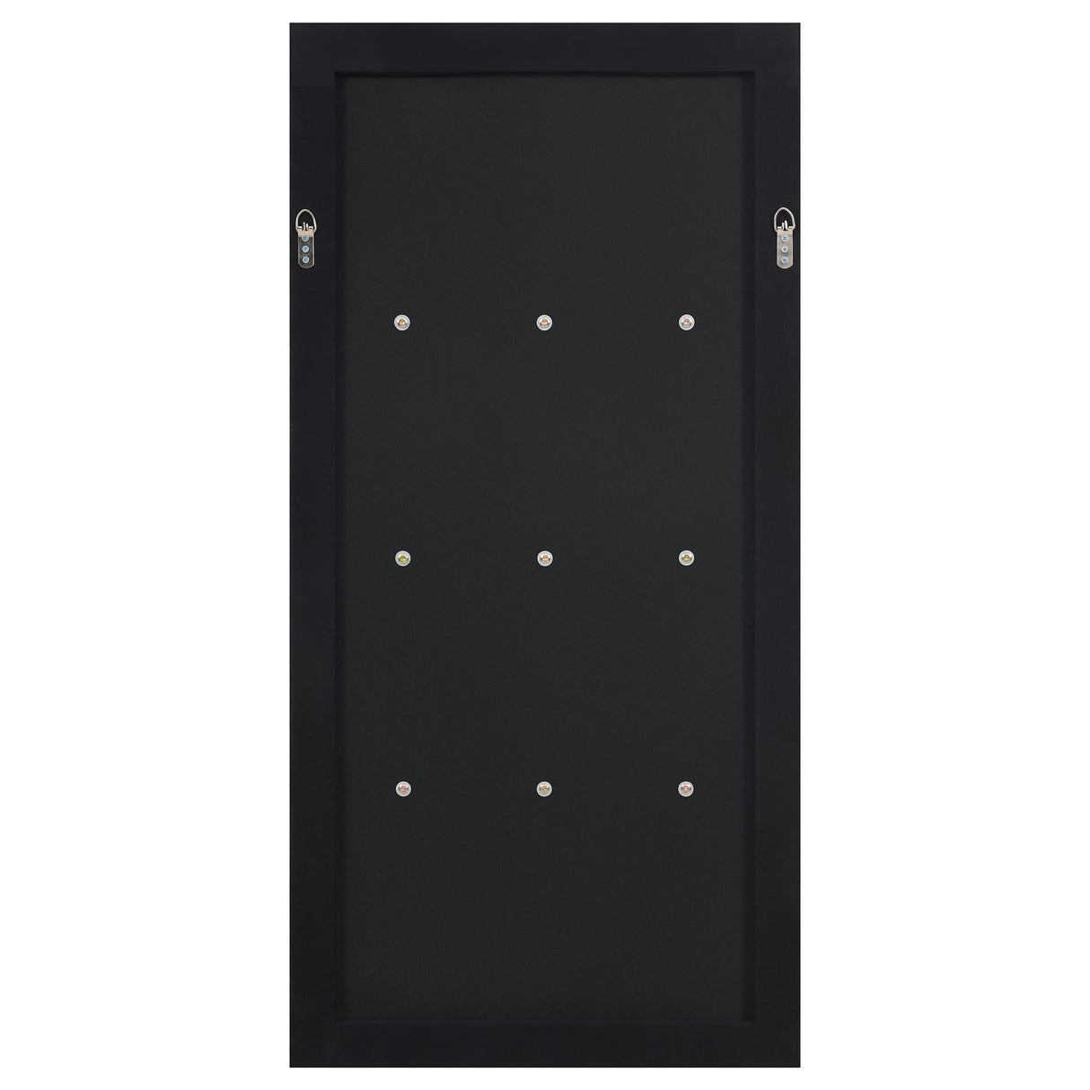 Cardinal - 3 Shelf Wall Mirror - Silver