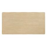 Rectangular Indoor Dining Table - Natural