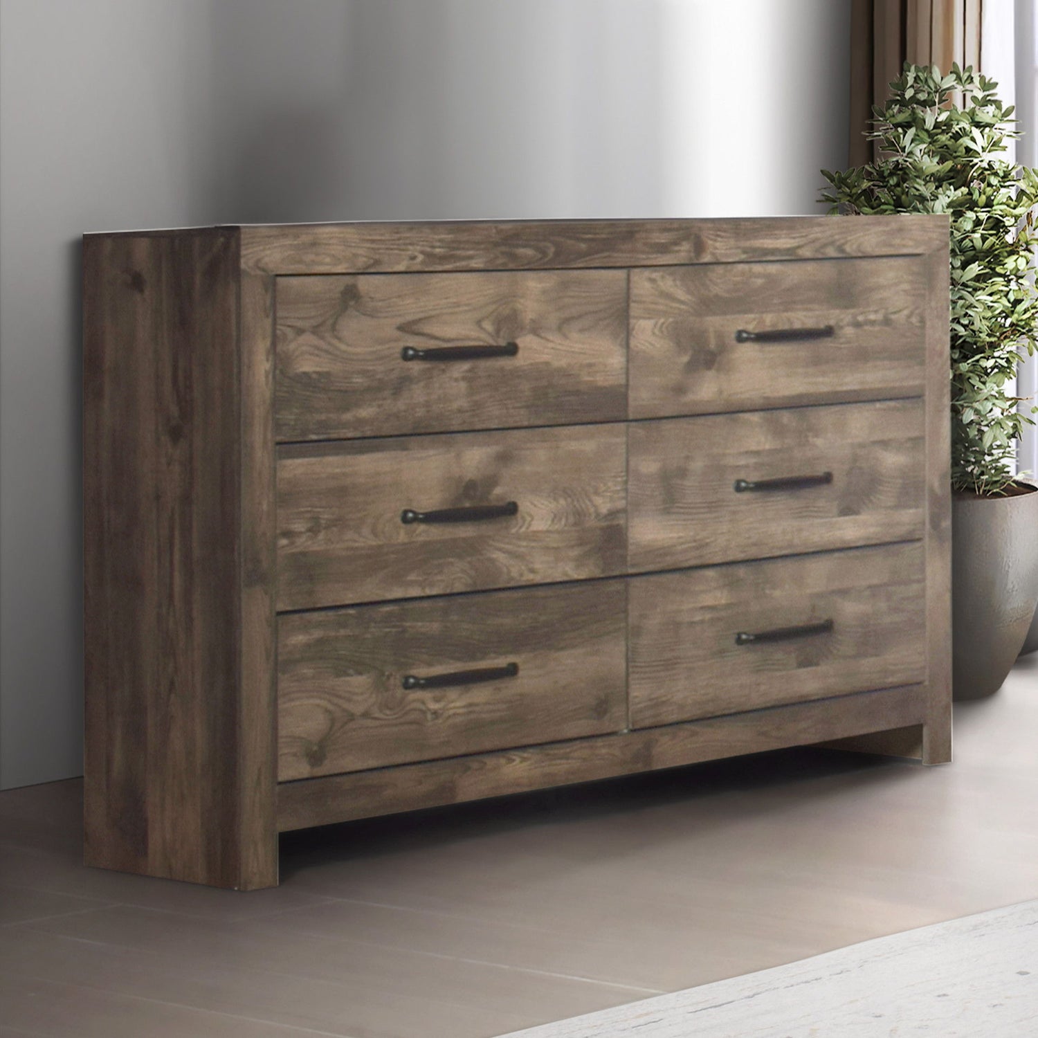 misty grey dresser Modus Bedroom Argento Dresser In Misty Grey 9DM882