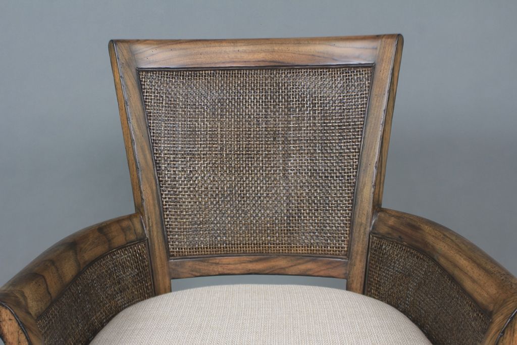 Langley - Arm Chair - Dark Brown