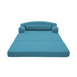 2 Seater Sofa Bed, Compact Foldable Floor Couch