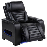 Isadora - Power Recliner With Dual Power Adjustments - Black