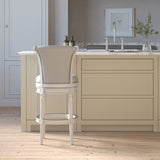 Swivel Barstool With High-Back