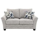 Lido - 2 Piece Sofa Set - Light Gray