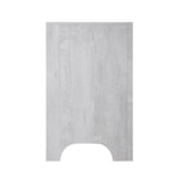 Biscayne Driftwood 2-Drawer Nightstand with English Dovetail
