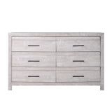 Biscayne Driftwood 6-Drawer Double Dresser