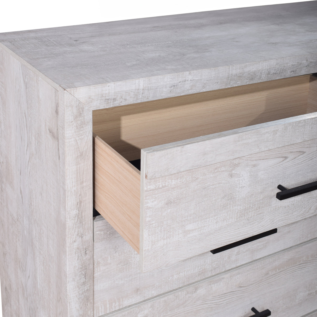 Biscayne Driftwood 6-Drawer Double Dresser