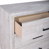 Biscayne Driftwood 6-Drawer Double Dresser