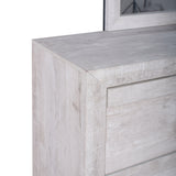 Biscayne Driftwood Square Bedroom Dresser Mirror