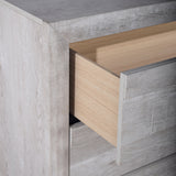 Biscayne Driftwood 5-Drawer Vertical Storage Chest
