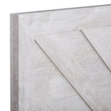 Biscayne Eastern King Bed Headboard, Footboard, and Slats - Driftwood
