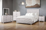 Biscayne Driftwood Queen Headboard, Footboard, and Slats