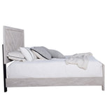 Biscayne Driftwood Queen Headboard, Footboard, and Slats