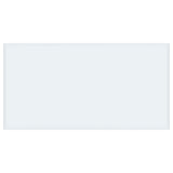 52x27-Inch Clear Tempered Glass Rectangle Table Top, 6mm