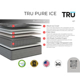 14” Plush Hybrid Mattress with Cooling Ice Cover – Twin XL