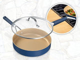 Ninja CW49011 Navy Blue covered sauté pan