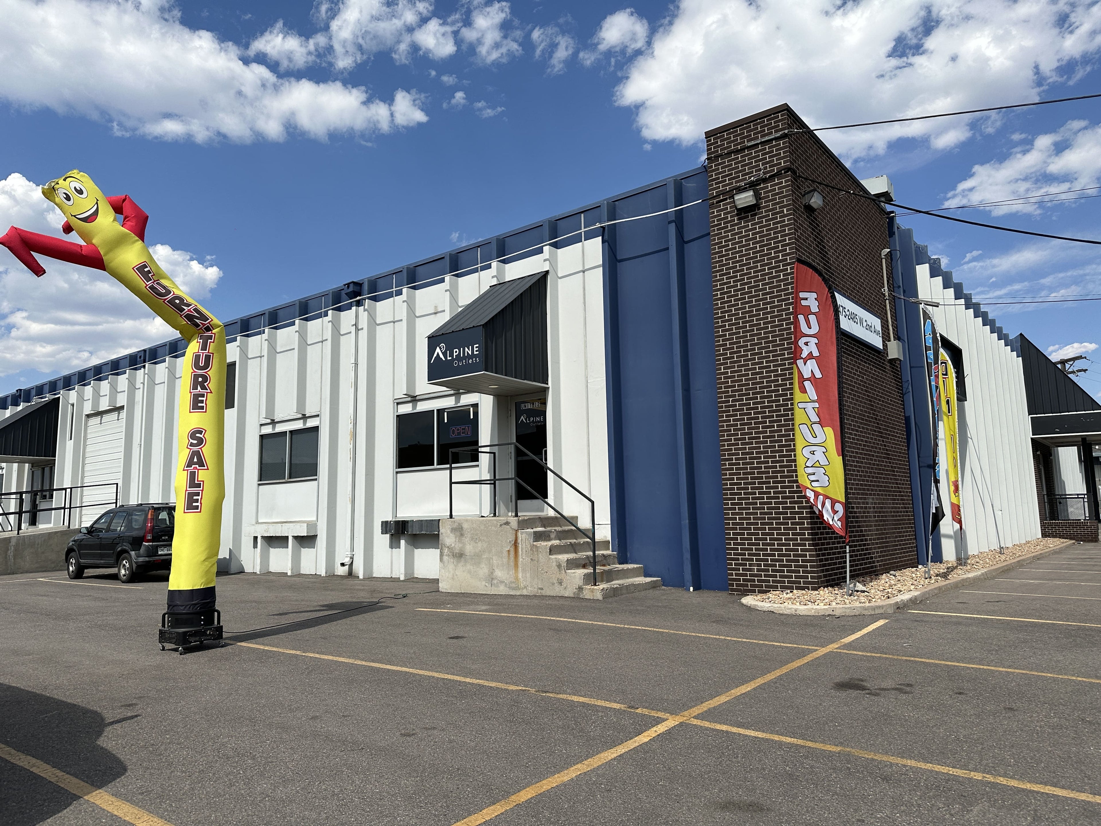 Discount furniture store in Englewood, CO offering affordable, high-quality furniture from Alpine Outlets.