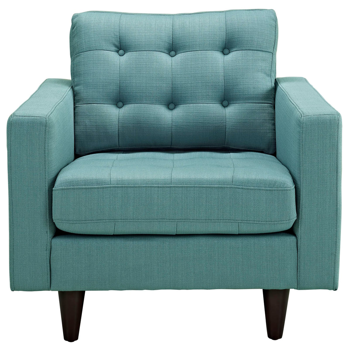36 Inch Polyester Fabric Armchair