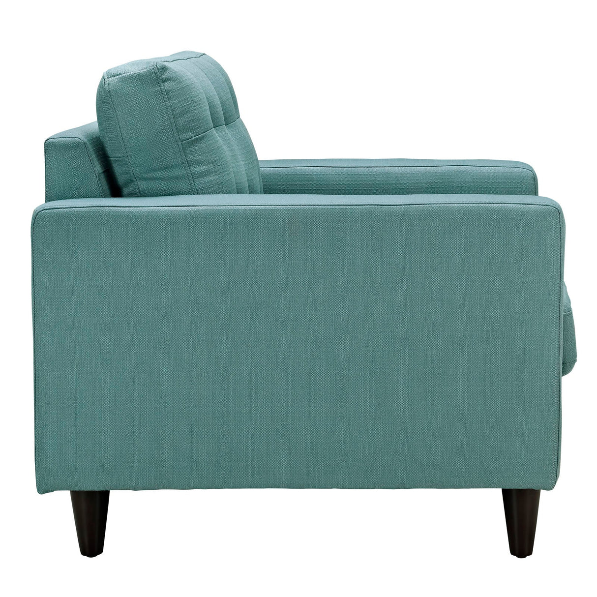 36 Inch Polyester Fabric Armchair