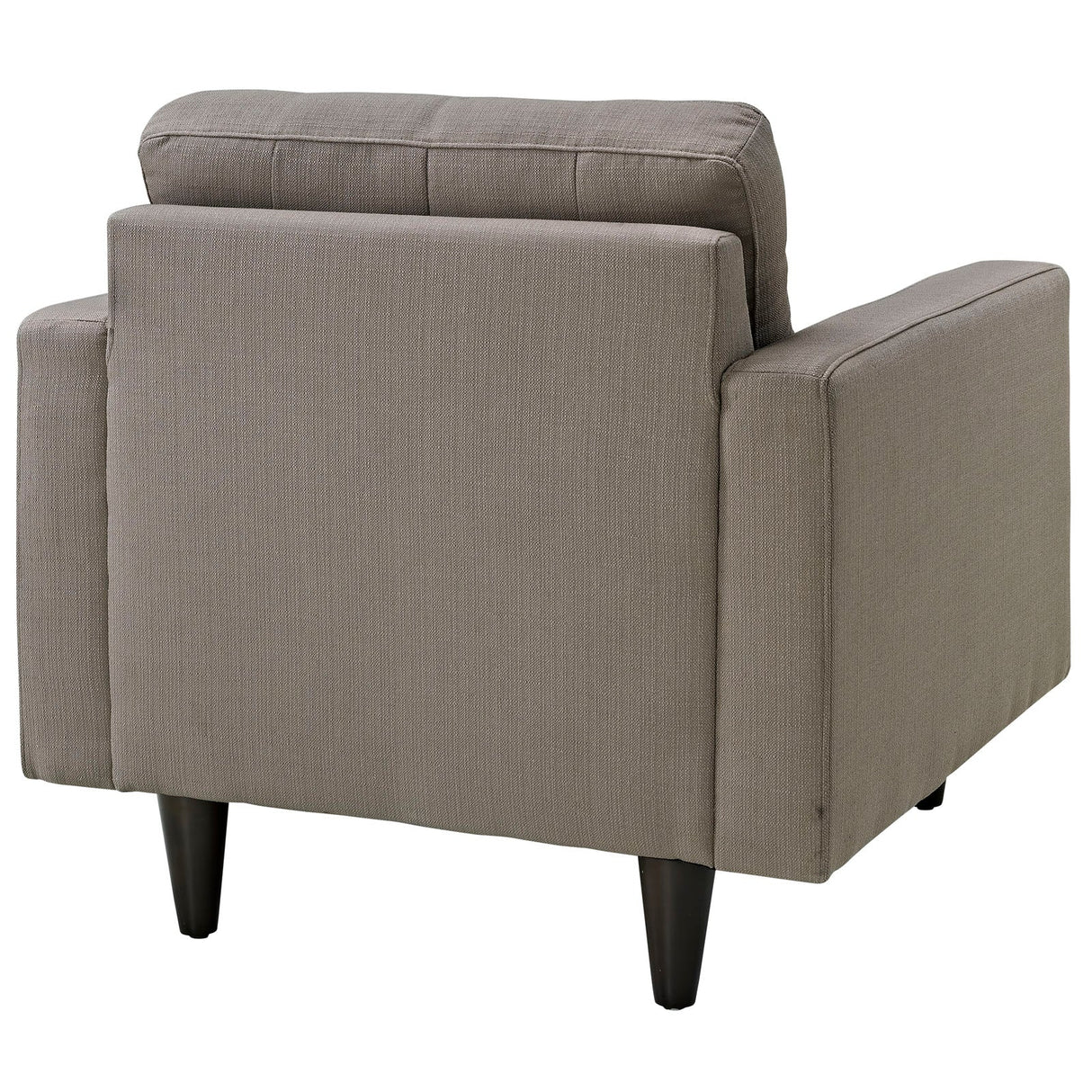 36 Inch Upholstered Fabric Button Tufted Armchair Set of 2