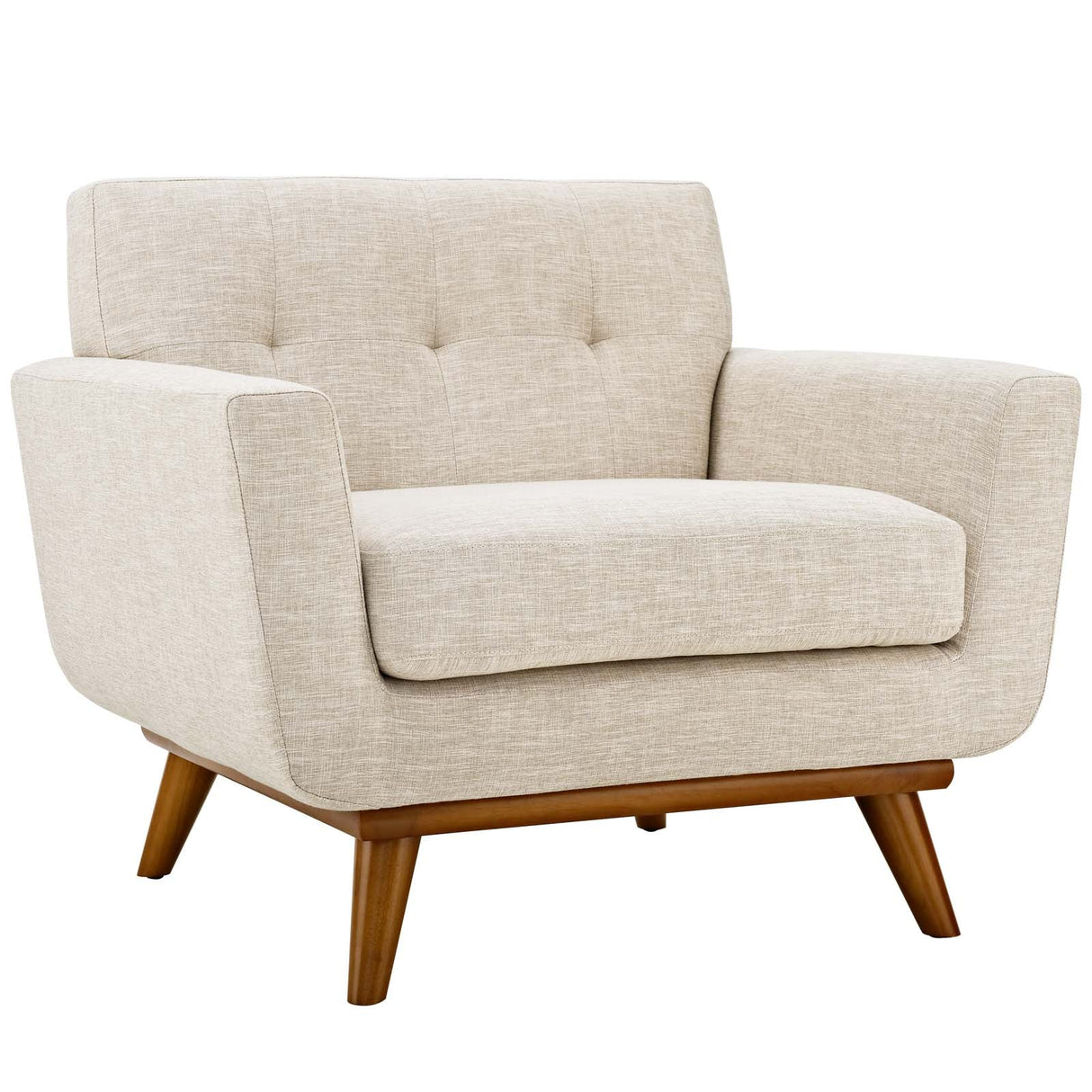 3 Piece 123" Gently Sloping Curved Upholstered Armchairs and Sofa Set