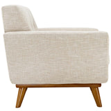 3 Piece 123" Gently Sloping Curved Upholstered Armchairs and Sofa Set