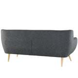 2 Piece 109" Organically Shaped Upholstered Living Room Set