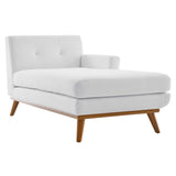 Right-Facing Upholstered Fabric Sectional Sofa - 110 Inch